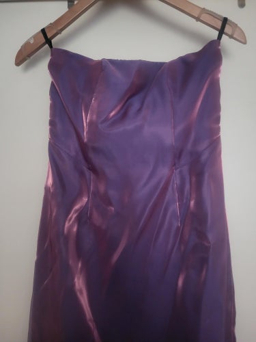 Ny jättefin lång strapless klänning - Studentbal / aftonklänning. Stlk 38