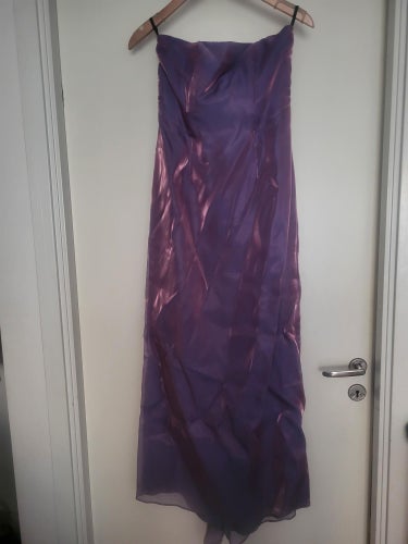 Ny jättefin lång strapless klänning - Studentbal / aftonklänning. Stlk 38