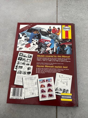 Opel Kadett fwd Owners Workshop Manual 1979-1984