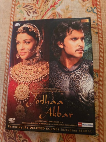 Jodhaa Akbar DVD Mughal kejsaren hindi