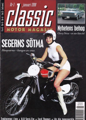 Classic 1998-1 Chevrolet Nova 63.H-D Servi-Car 53.Monark M55
