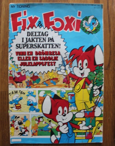 FIX & FOXI 1979 NR 0 FÖRSTA NR NYA SERIEN