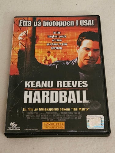 HARDBALL - DVD (Svensk Text) svensk utgåva.