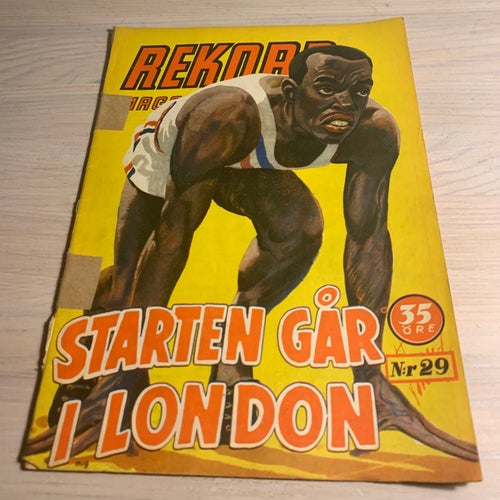 Tidningen Rekord Rekordmagasinet 1948 nr 29 - (baksidan saknas)