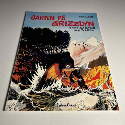 Jakten på grizzlyn, 1a upplaga, oläst toppex! NM