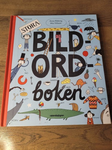 Stora Bild-Ord-Boken av Anna Ribbing och Mia Nilsson