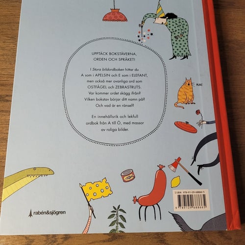 Stora Bild-Ord-Boken av Anna Ribbing och Mia Nilsson