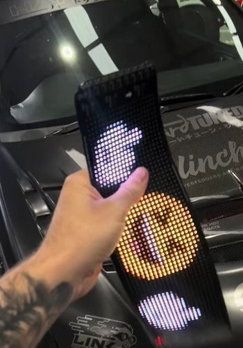 FlexLED Custom LED-panel för bilen! Skapa din egna text eller bild! Fraktfritt!