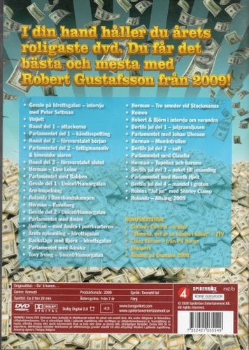 De' ä kanon... Det bästa från 2009 med Robert Gustafsson (DVD)