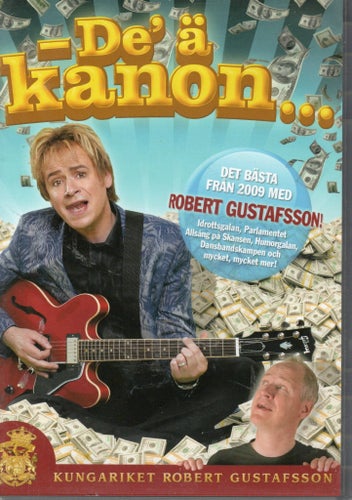 De' ä kanon... Det bästa från 2009 med Robert Gustafsson (DVD)