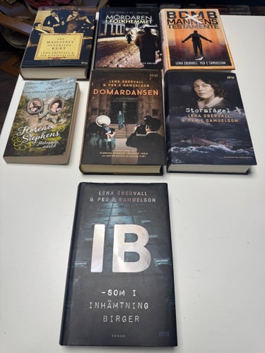Bokpaket: Lena Ebervall & Per E Samuelson x 7/ se bilder samt info nedan