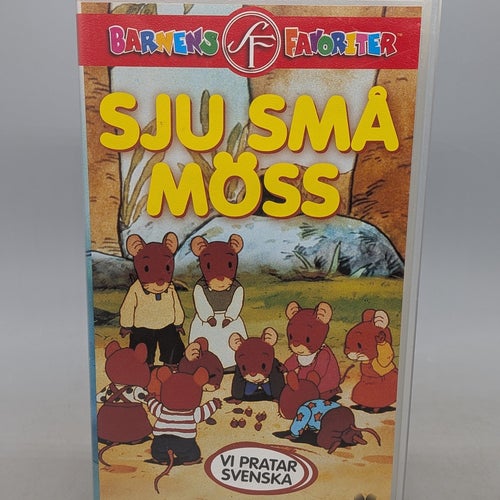 Sju Små Möss - Svenskt tal - VHS