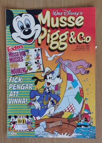 Musse Pigg & C:o 1988: nr 7