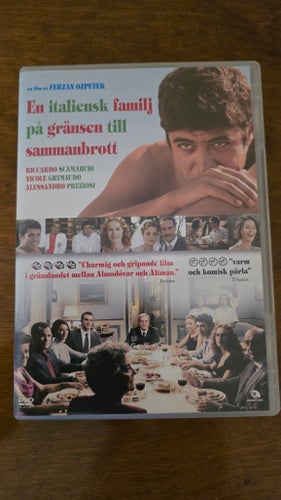 En italiensk familj på gränsen till sammanbrott - DVD