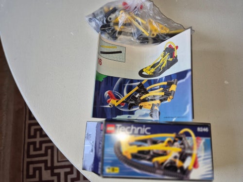 LEGO Technic 8246 Komplett Instruktion – Litet Retro Set