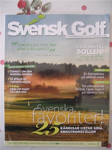 Svensk Golf Nr:6-2011