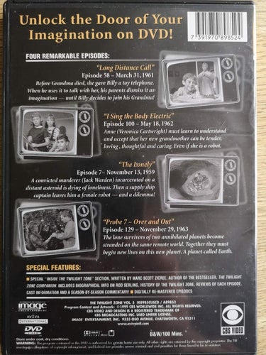 Twilight zone Vol. 5 (1959-1963) Rod Serling med Jack Warden