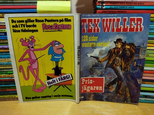 Tex Willer 1981 nr 7, Very Fine plus