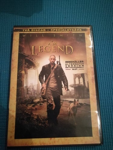 I Am Legend (2-disc) - Will Smith och Salli Richa Specialutgåva