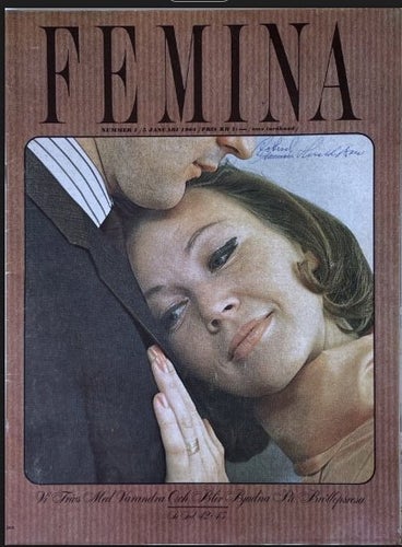 Femina 1 1964 Hans Alfredson, Anders Björkegård, Bengt Berglund, Konrad Adenauer
