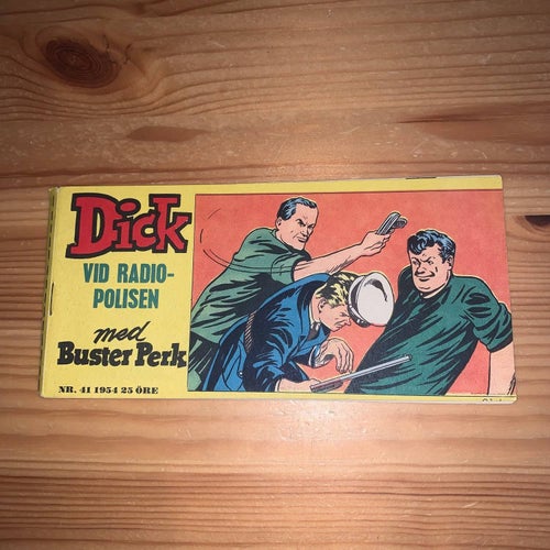 Dick vid radiopolisen 1954 nr 41 (baksidan saknas)
