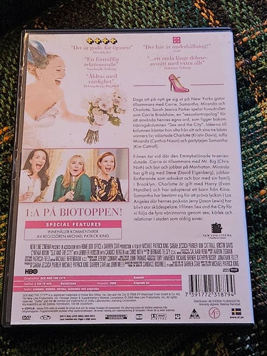 SEX AND THE CITY THE MOVIE - .DVD ,SV TEXT