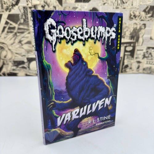 Goosebumps: Varulven av R.L. Stine inbunden B. Wahlströms