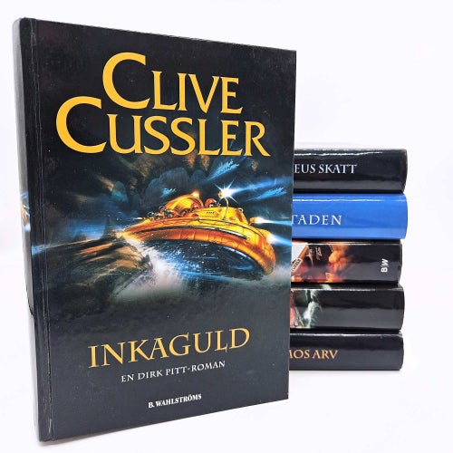 Dirk Pitt - bokpaket med 6 böcker - Clive Cussler
