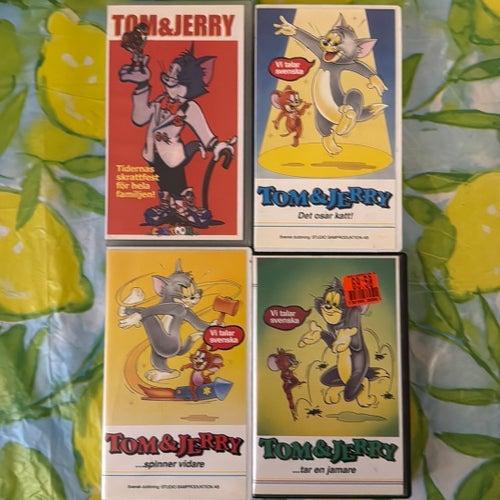 Tom & Jerry VHS Samling
