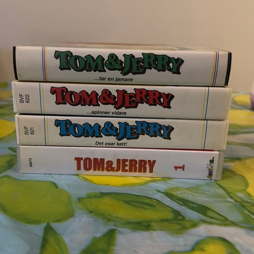 Tom & Jerry VHS Samling