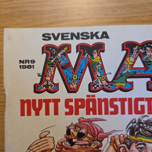 Svenska MAD Nr 9 1981