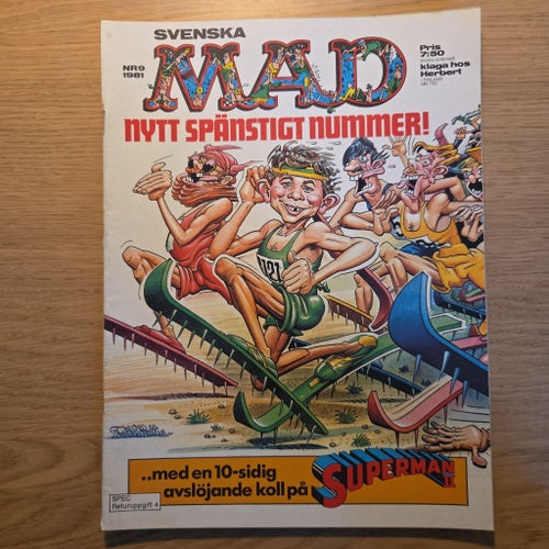 Svenska MAD Nr 9 1981