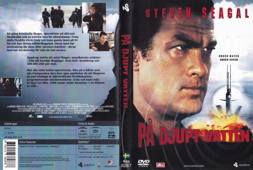 DVD - PÅ DJUPT VATTEN - SÖNDAGSFILMEN