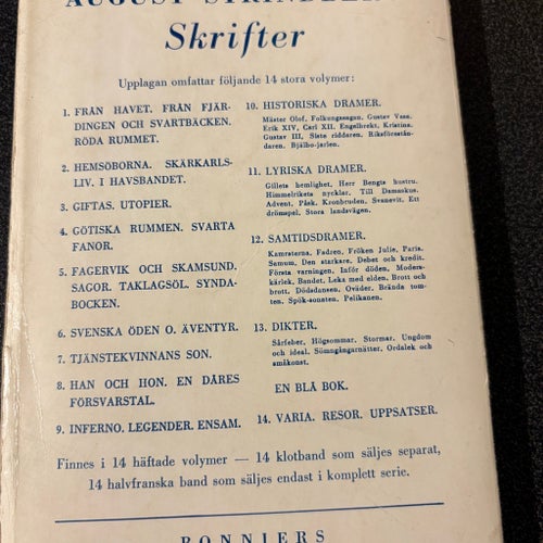 Hemsöborna av August Strindberg, 1953