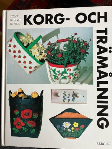 Korg- och trämålning av Tone Bergli Joner, 1987
