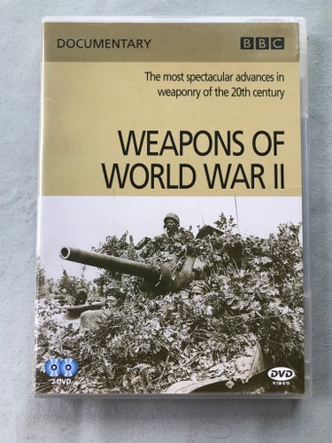 DVD. Andra världskriget. Weapons of World War 2.