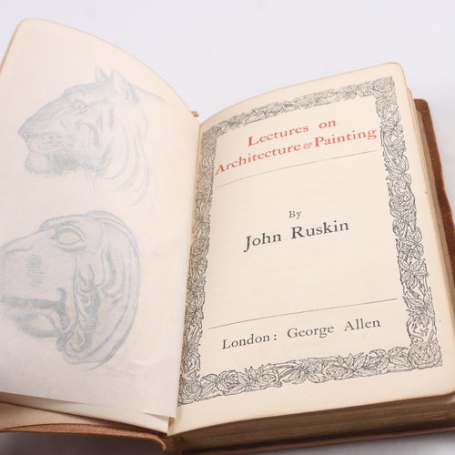 John Ruskin, Lectures on Architecture and Painting + 1
