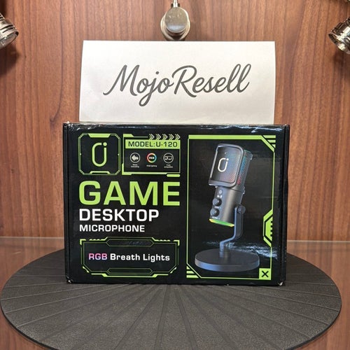 Gaming Mikrofon U-120 RGB USB-C Desktop Microphone