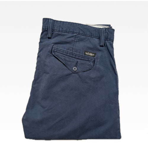LEE mörkblå chinos, storlek W34 L32