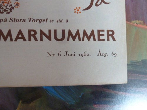 GRÖNKÖPINGS VECKOBLAD, 1960 JUNI NR 6, TIDNING