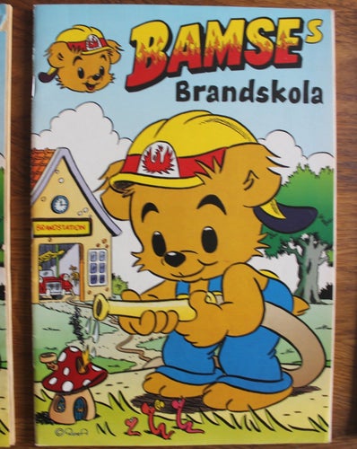 BAMSE Brandskola pyssel 1996 bilaga