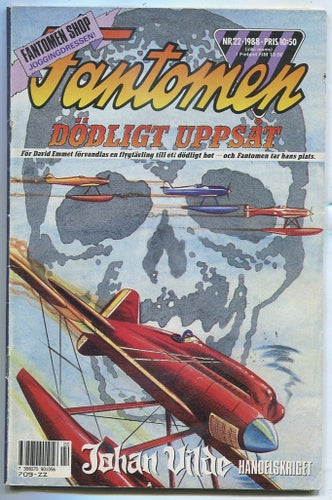 Fantomen 1988 nr 22 Dödlig uppsåt / Johan Vilde , Spirit
