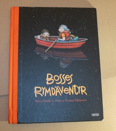 Bosses Rymdäventyr - fina illustrationer - bok - barnbok - illustratör inspo