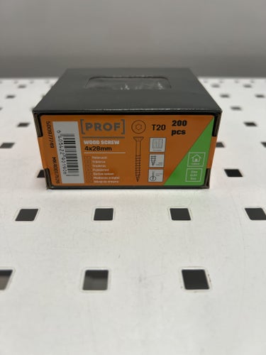 PROF Träskruv 4x28mm, 200 st
