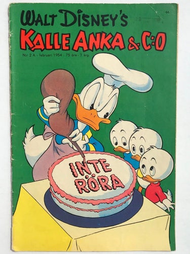 Kalle Anka - 1954:2. VG