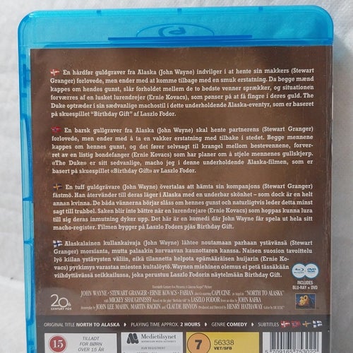 North to Alaska Blu-ray