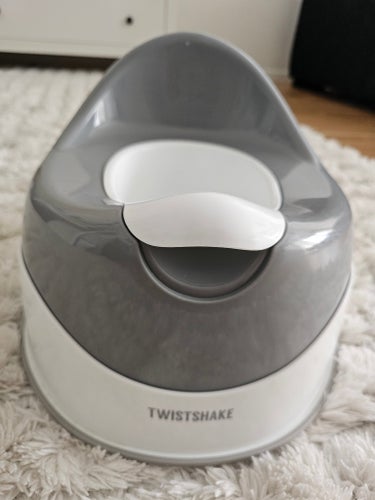 Twistshake Potta, Grå/Vit