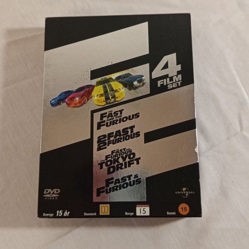 # Fast & Furious 4 Film Set – DVD Boxset | EAN: 5050582715736