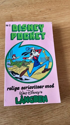Disney Pocket: Roliga serievitsar med Långben och Musse Pigg
