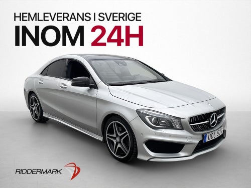 Mercedes-Benz CLA 220d AMG Sport Night Pano Kamera Halvskinn